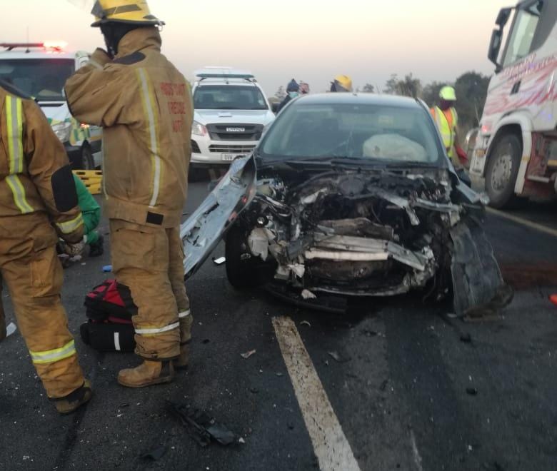 One injured in head-on crash on the N2 past Paddock