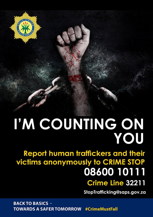 SAPS views all allegations of human trafficking very seriously