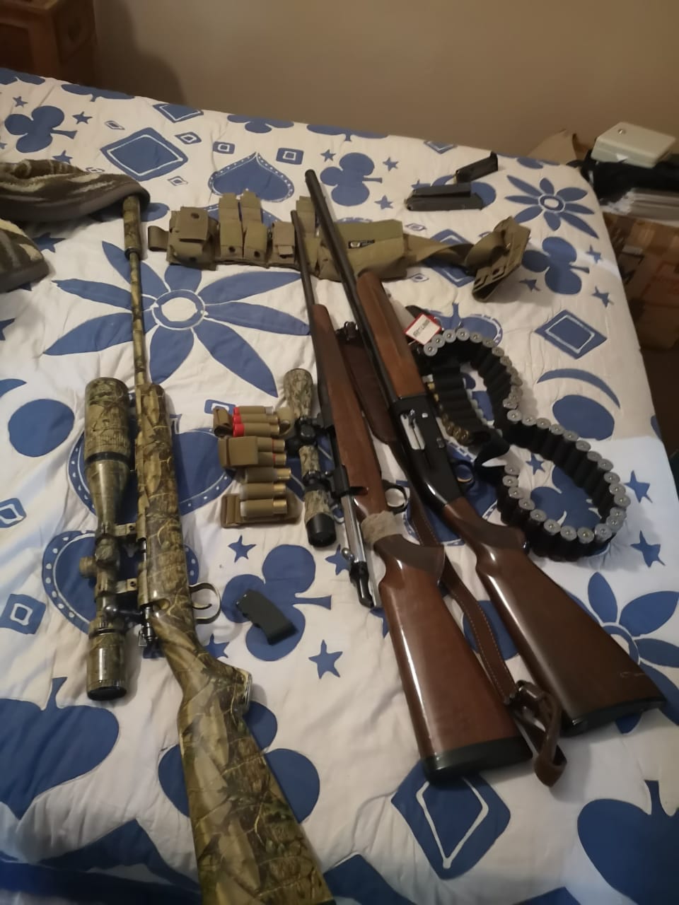 Hawks arrest suspect for illegal possession of firearms and ammunition in Brits