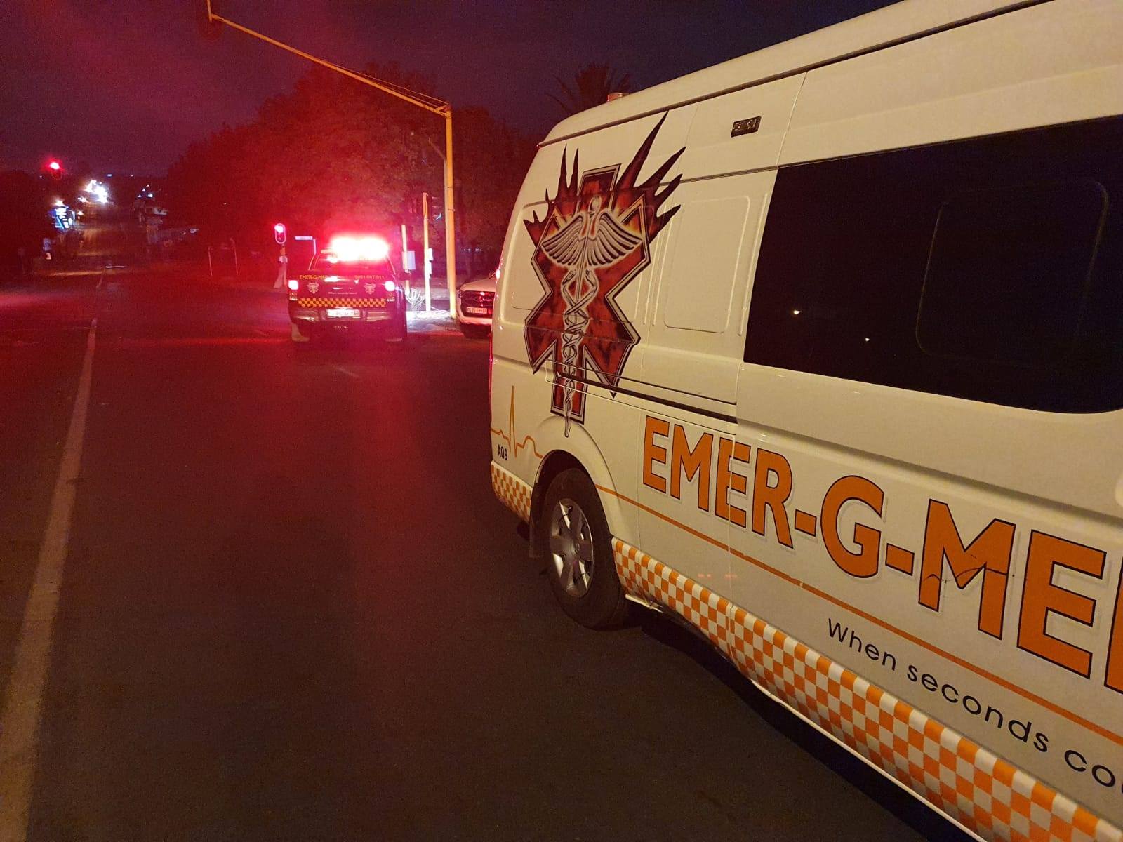 One injured in a motorcycle collision in Edenvale