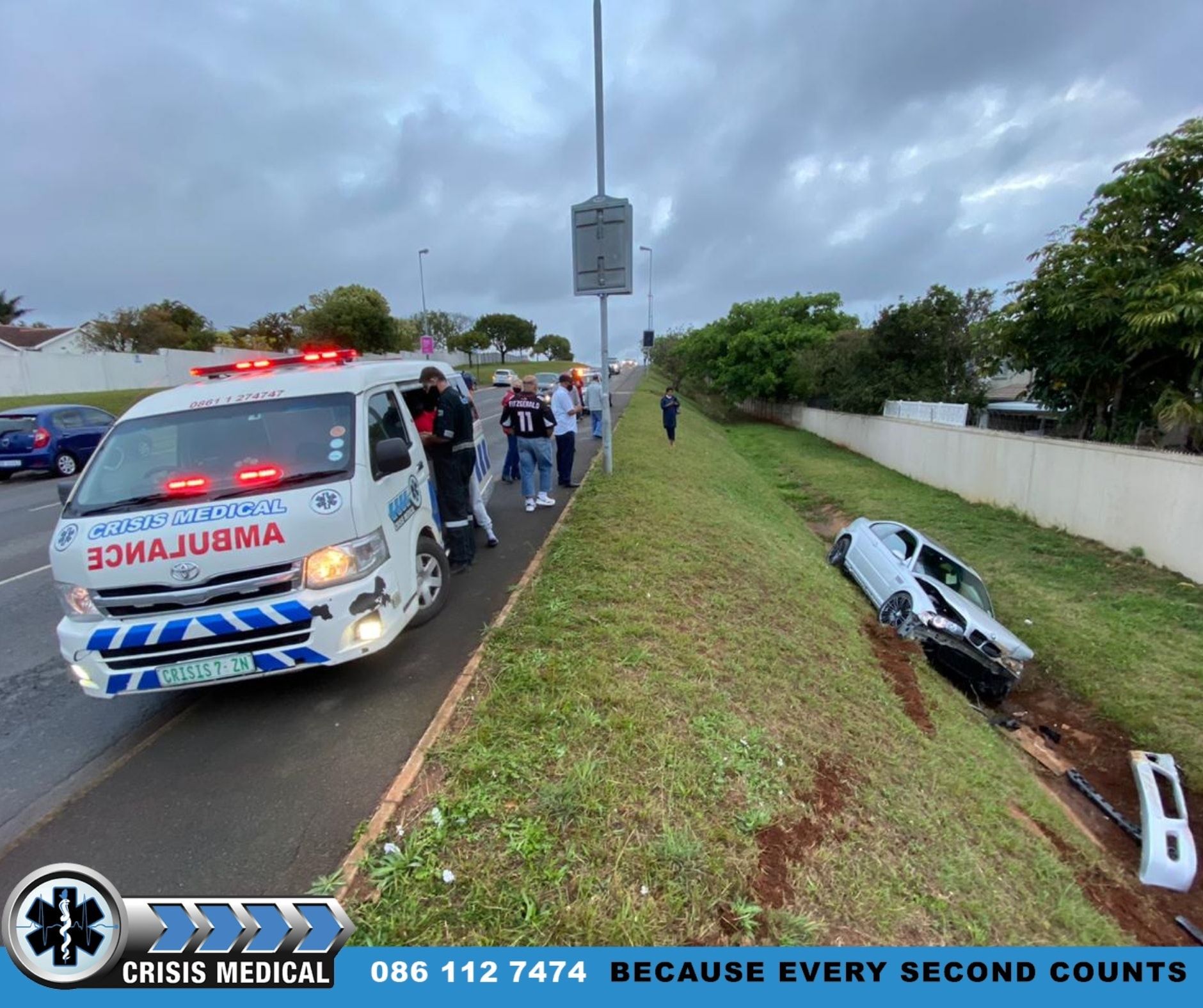 One person injured in road crash on Umhlanga Rocks Drive