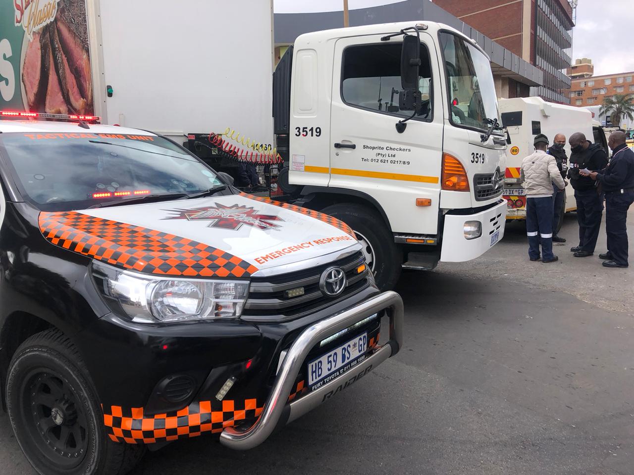 Emer-G-Med responded to a cash-in-transit robbery in Kempton Park