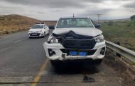 Two-vehicle collision in Harrismith