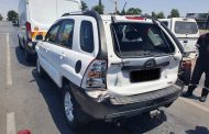 One injured in a multiple vehicle collision in Boksburg
