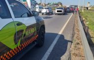 Vehicle collision on the R24