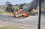 BMW purchased as birthday gift guttered in a fire in Trenance Park