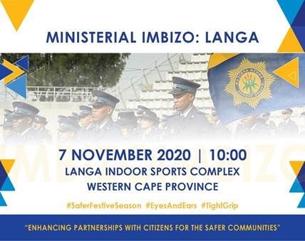 Police Minister to engage the community of Langa on policing matters