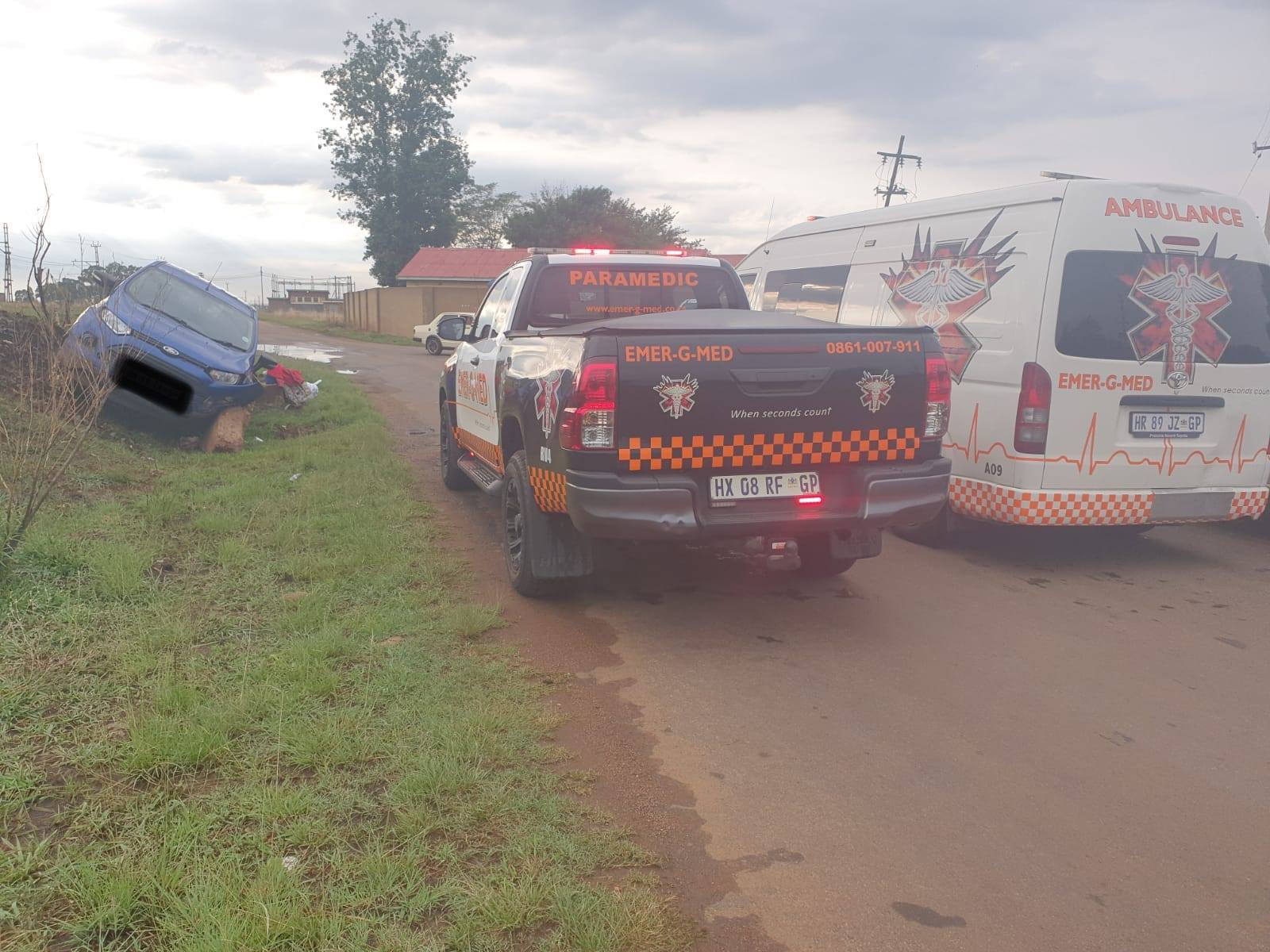 One injured in a single-vehicle collision in Mapleton