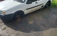 Theft of rims and tyres in Mountview