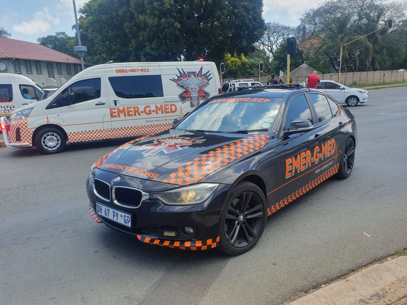 One injured in a collision in Parktown