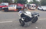 One injured in a motorcycle collision in Linksfield