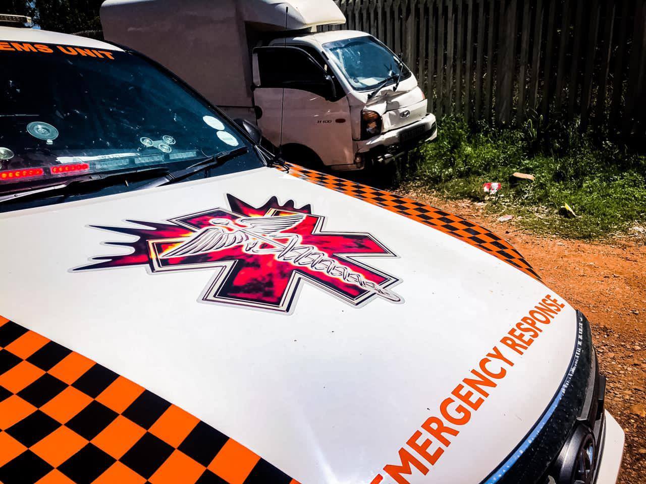 Single-vehicle collision in Boksburg