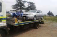 A 43-year old man is under arrest for possession of a variety of suspected stolen property