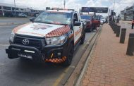 Multiple vehicle collision in Boksburg