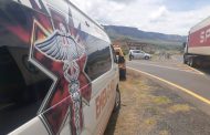 Two-vehicle collision in Harrismith