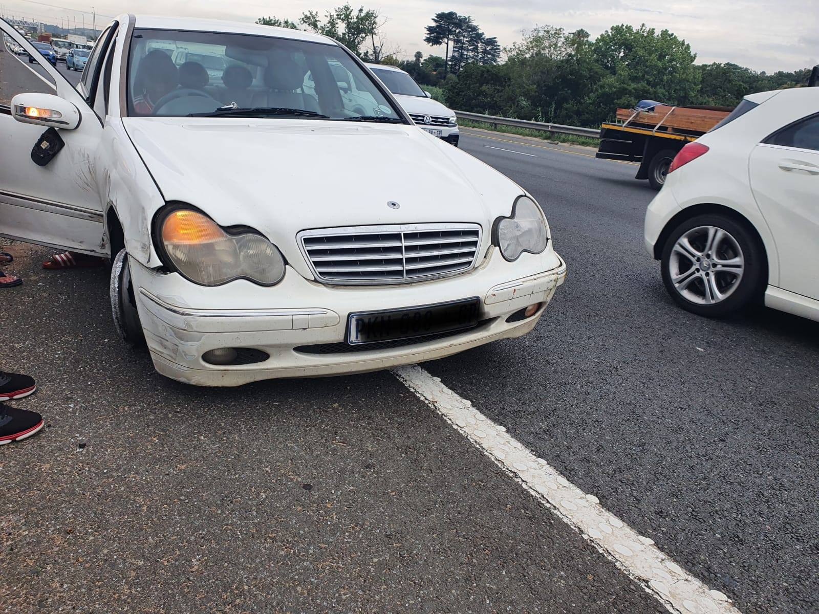 Single-vehicle collision on the N3