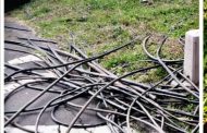 Man caught with stolen copper cables
