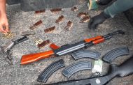 High-calibre firearms seized during a search at a farm, suspect in court
