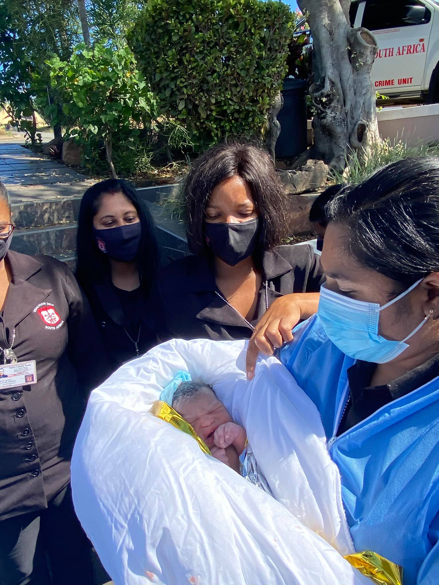Baby girl delivered at RUSA headquarters in Verulam