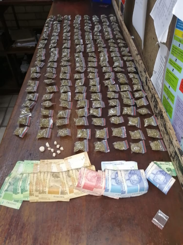 Kathu Crime Prevention Group 2 arrest a drug dealer in Kathu