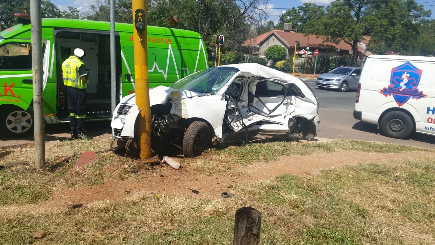 Fatal road crash at an intersection in Polokwane