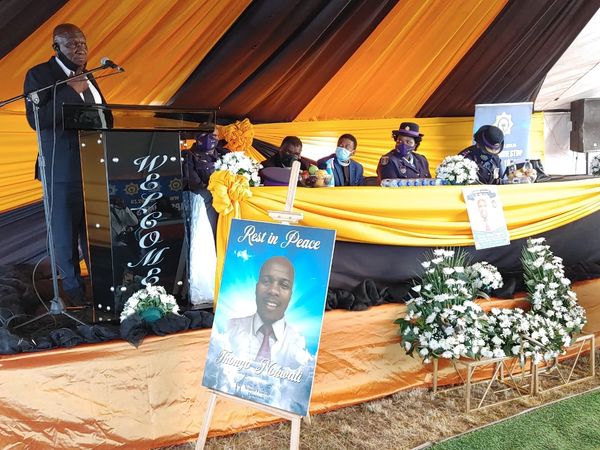 Police Minister pays last respect to a fallen hero in Engcobo