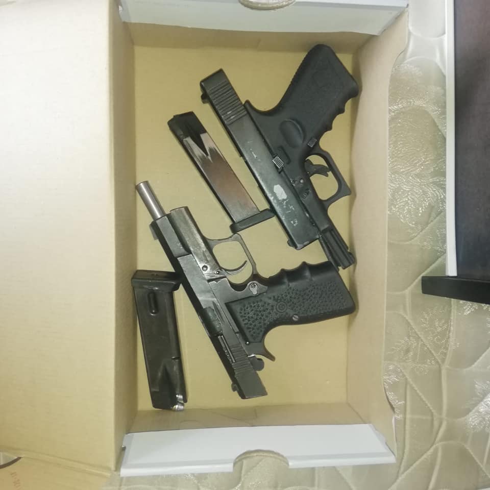Three firearms and ammunition confiscated in Kraaifontein and Steenberg