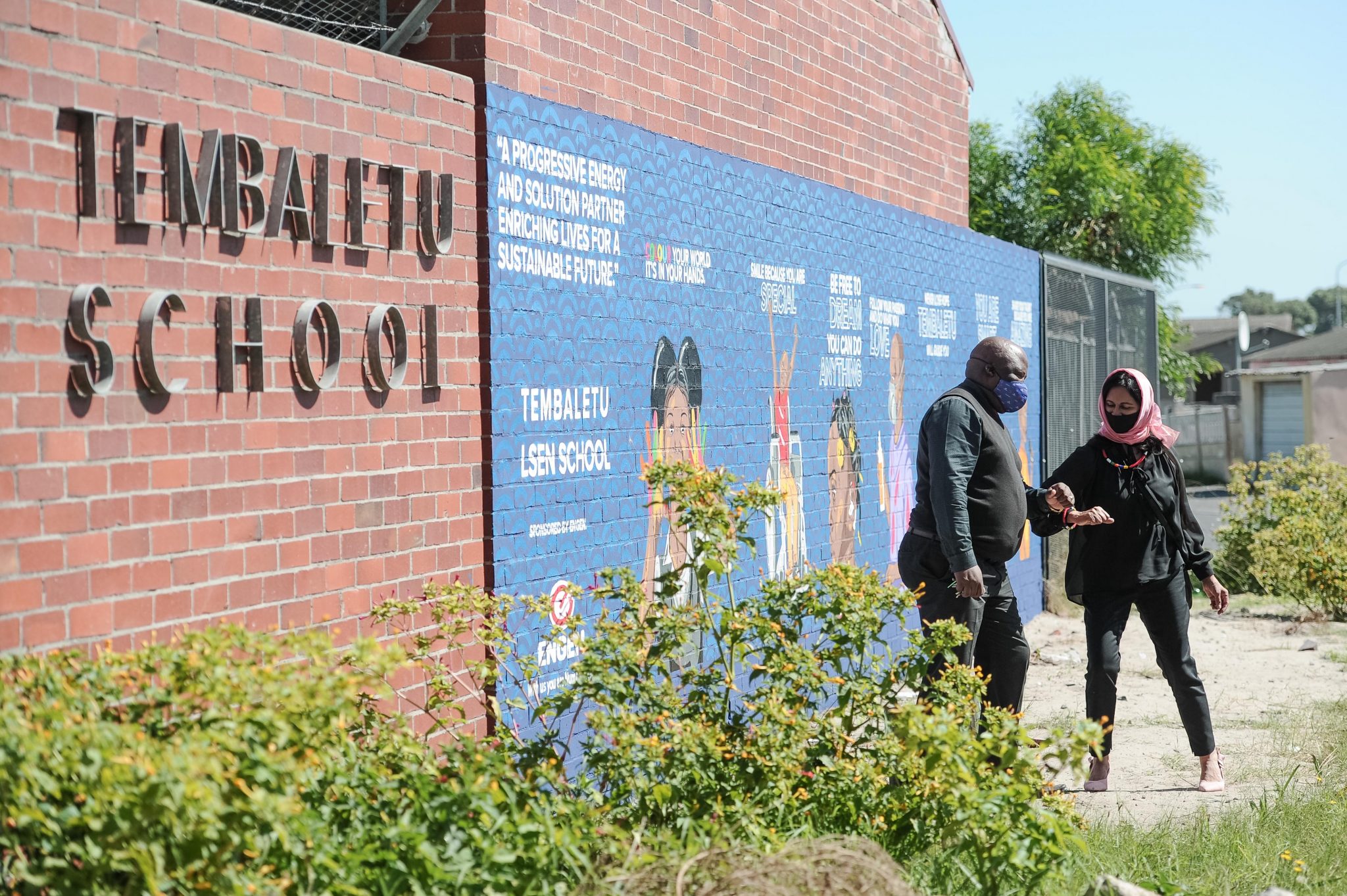 Tembaletu School in Gugulethu gets a face-lift