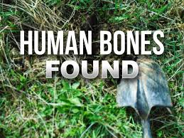 Missing human bones found