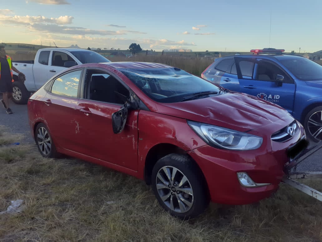 Three injured in a collision on the N3 South, Harrismith