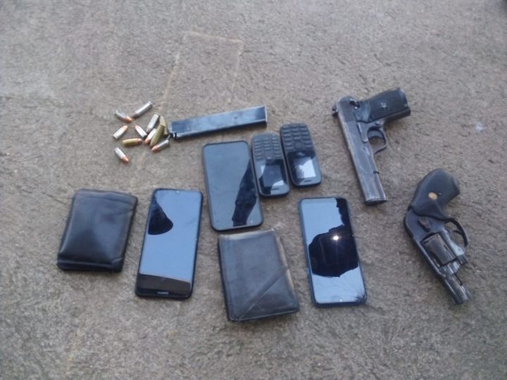 Carjackers nabbed with firearms