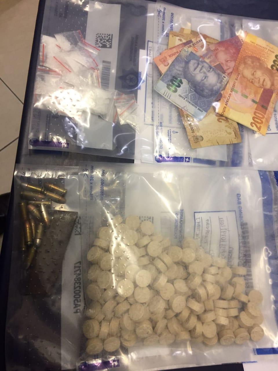 Suspect arrested for drugs and ammunition in Kraaifontein