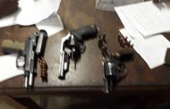 Three illegal firearms seized, suspects in court