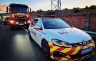 Pedestrian seriously injured in a collision on the N1 service road, Century City