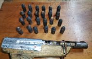 Suspect arrested with a zip gun in Kuilsrivier.