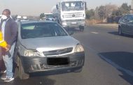 Vehicle collision on the N12 in Elandsfontein
