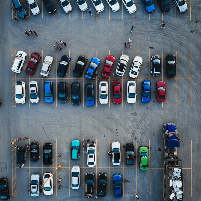 How do we reduce crashes in the parking lot?
