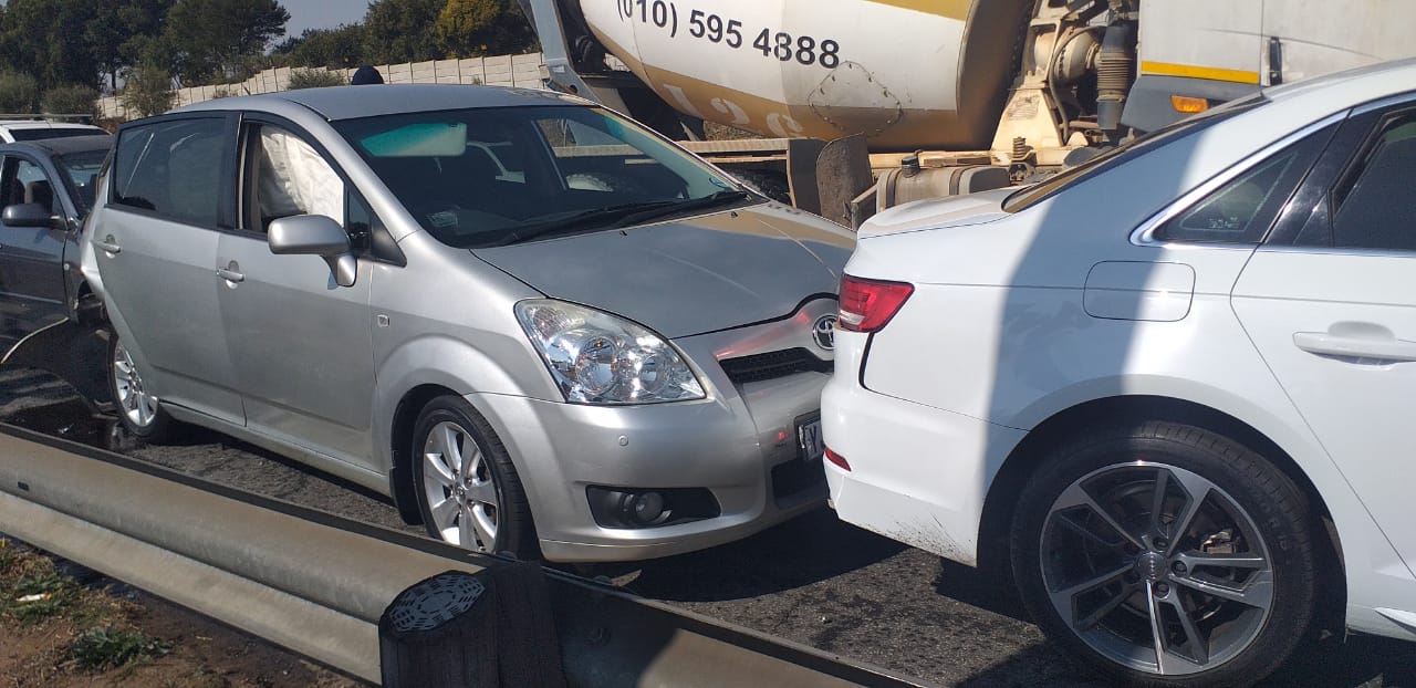 One injured in a collision, Edenvale