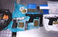 Police seize firearms and ammunition during a raid at Plettenberg bay