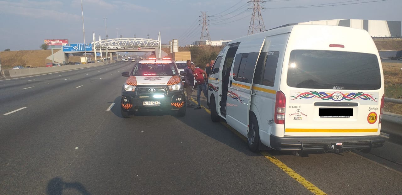 No injuries in a road crash on the N3 North, Alberton