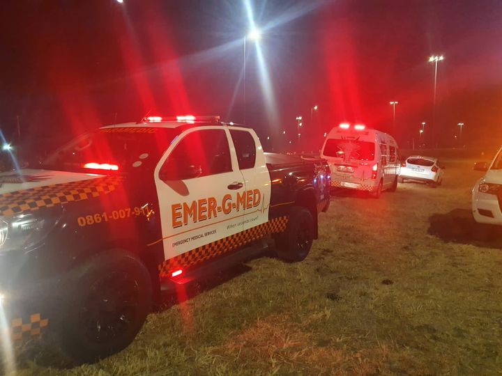 One person injured in a collision, Boksburg