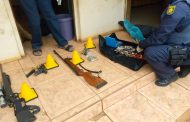 Two arrested for murder and five firearms seized by police