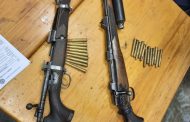 Seven firearms recovered, suspects behind bars