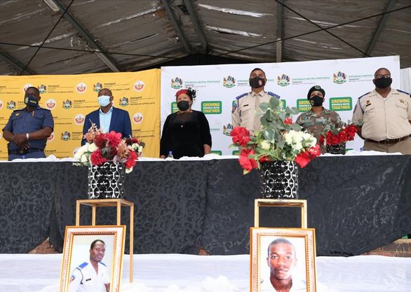 The MEC for Transport, Community Safety and Liaison Ms Neliswa Peggy Nkonyeni has paid tribute to the two traffic officers who died in the line of duty last week in Mtubatuba