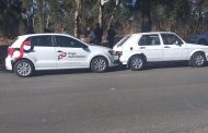 Two-vehicle collision in Germiston