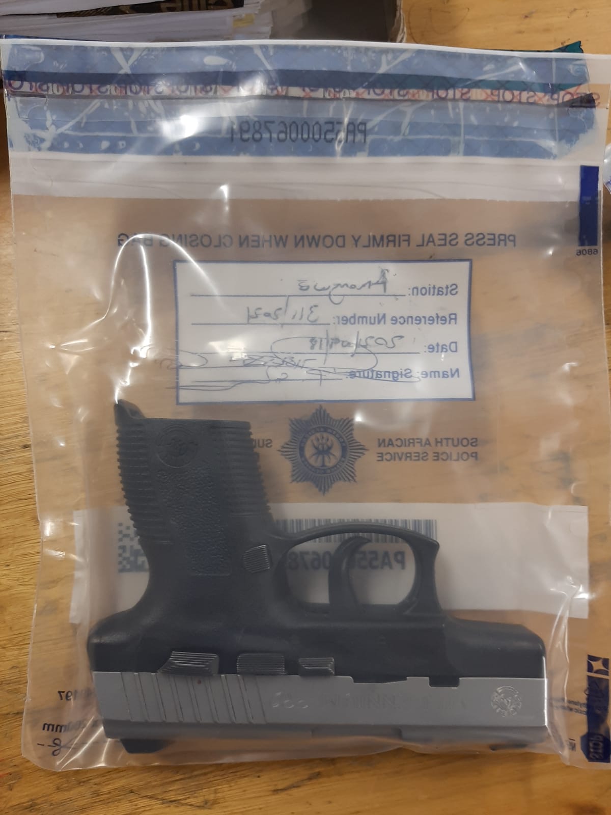 Four men arrested with unlicensed firearms