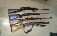 Four firearms seized in Ematimatolo