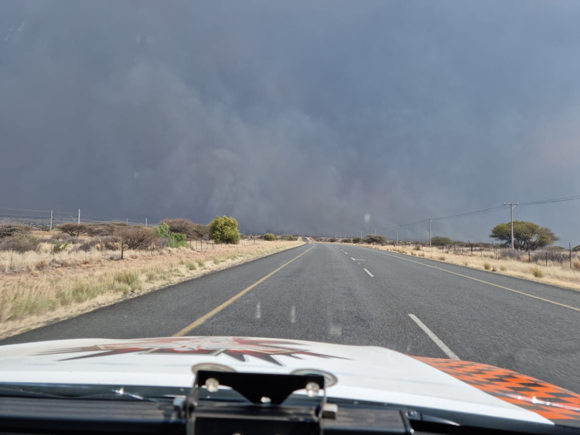 mer-G-Med is currently assisting with huge wild land fires on the N12 direction Modderivier from Kimberley