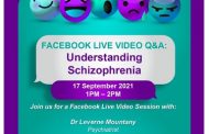 Facebook LIVE Video focuses on Understanding Schizophrenia