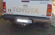 Bakkie recovered after theft from Makro Centurion.